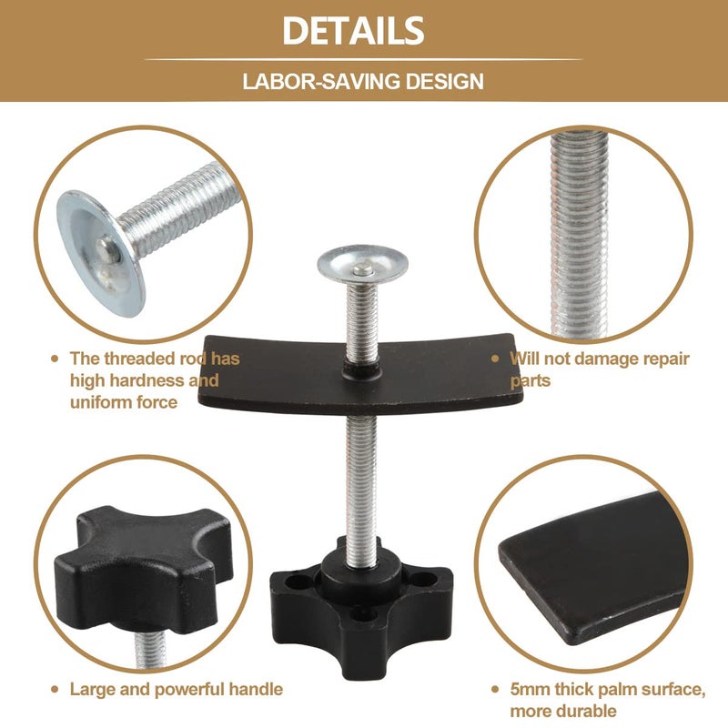 YanTone Disc Brake Pad Spreader Tool  Replace & Install Brake Pads  Caliper Piston Compressor Tool for Cars & Light Trucks Inner Brake Pads and Resets Caliper Pistons - Image 3